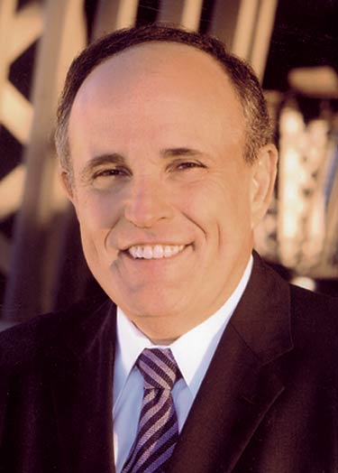 Mayor Rudy Giuliani (R, NYC)