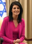 South Carolina Governor and Former Ambassador Nikki Haley (R)